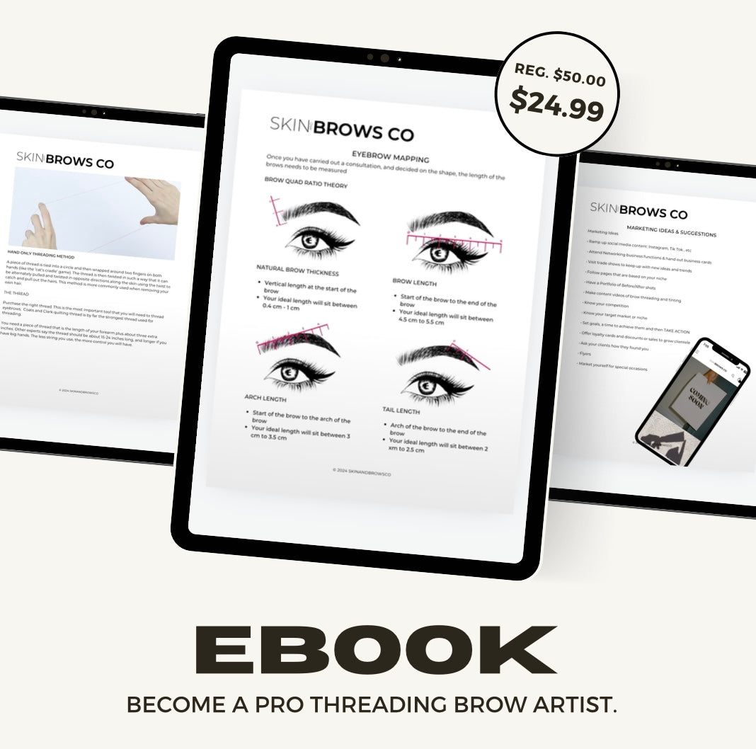 BROW THREADING & TINTING EBOOK